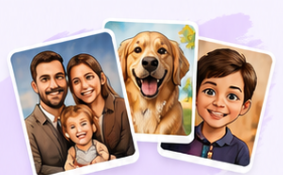Examples of ArtifyMe creations