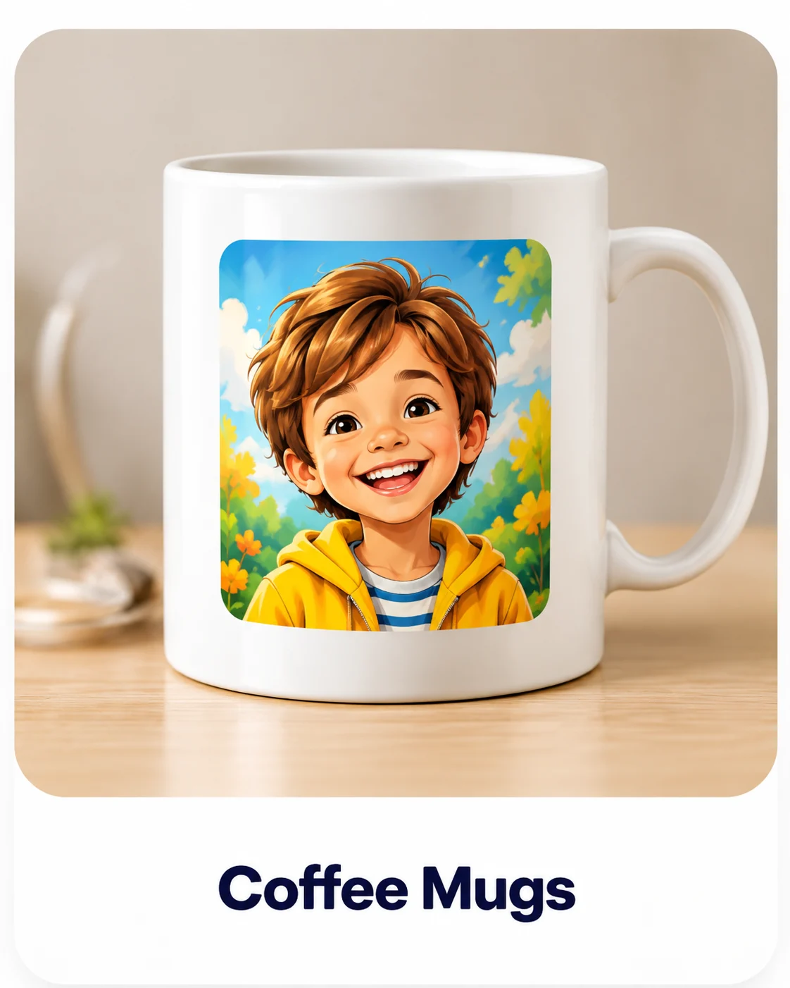 Custom coffee mug