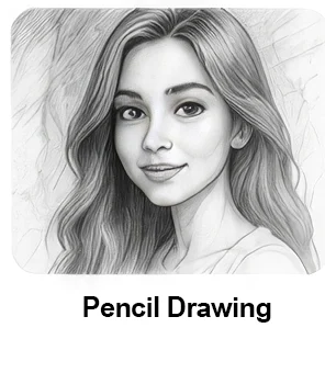 Pencil drawing example
